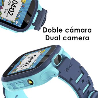 Smartwatch Gamer Infantil DAM S23 |  14 Jogos |  Câmara Dupla para Fotos e Vídeo - Azul - 1