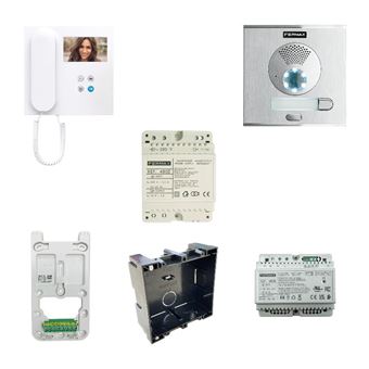 Kit Vídeo Porteiro City VEO WIFI DUOX PLUS 1L Fermax – 94411 - 1