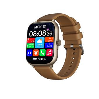 Smartwatch IMIKI ST1 | 41 mm | Castanho - 1