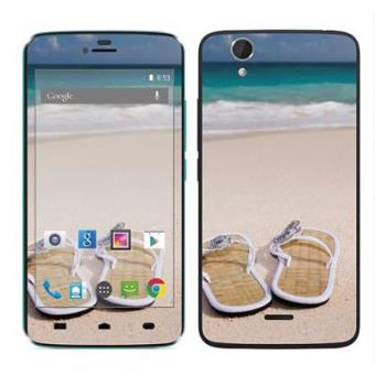Adesivo Royalsticker Para Wiko Birdy (Sticker : Plage Au Feminin) - 1