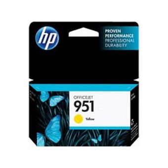 HP 951 Yellow Officejet Ink Cartridge - 1