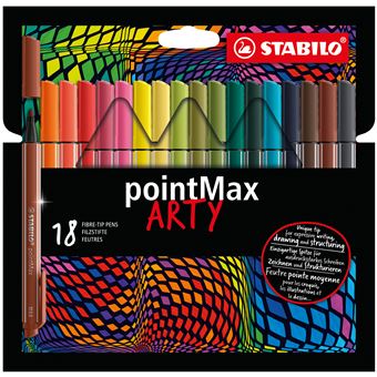 Caneta Fineliner STABILO pointMax ARTY - 1