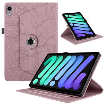 Capa Flip FOXDOCK para ipad mini 6/mini 7 | Rotação de 360° | Suporte Vertical | Rosa - 1