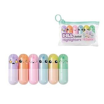 Sublinhador I-Total Macaron Cara | 6 Cores - 1