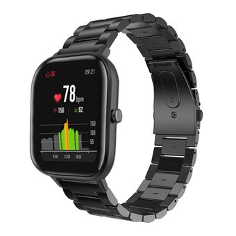 Pulseira de Metal Magunivers Preto para Xiaomi Huami Amazfit GTS - 1