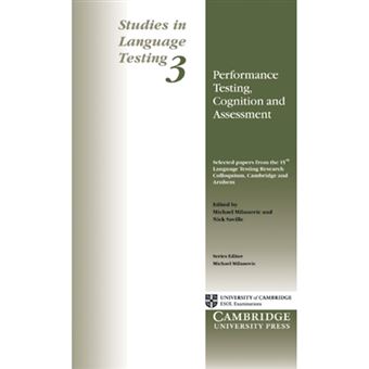 Studies in Language Testing 3 - Selected Papers from the 15th Language Research Testing Colloquium, Cambridge and Arnhem - Paperback - 1995 - 1