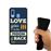 Capa Hapdey para Samsung Galaxy A40 2019 Design Love You to the Moon and Back em Silicone Flexível e TPU Preto_3