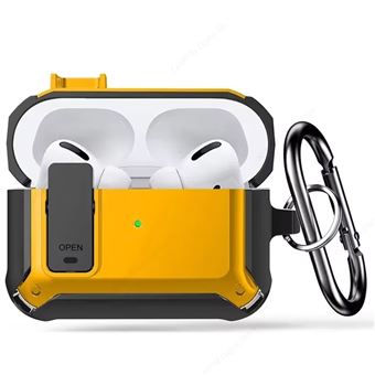 Capa Antiimpacto SafeLock para Apple AirPods pro 2ª Ger | Amarelo e preto - 1