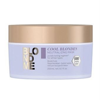Máscara para O Cabelo Schwarzkopf BLONDME Cool Blondes Neutralizing - 1
