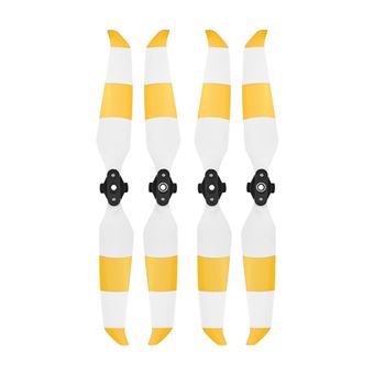 Hélices HSMY 7238F para Drone Mavic Air 2/2S | Amarelo Branco | 2 Pares - 1
