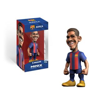 Figura Minix Football Stars 153 | FC Barcelone - Araujo 4 | PVC | 12 cm - 1
