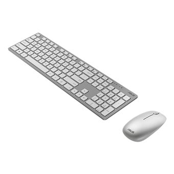 Teclado Wireless + Rato ASUS W5000 | Idioma: Português | Branco - 1