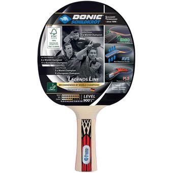 Table Tennis Racket Donic Schildkröt Legends 900 | Vermelho, Madeira - 1