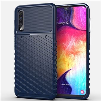 Capa Magunivers | TPU pele de sarja flexível Azul para Samsung Galaxy A50/A50s/A30s