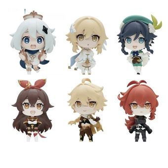 Conjunto de 6 Figuras Good Deal Genshin Aether | 8cm - 1
