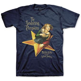 T-shirt Rock Off THE SMASHING PUMPKINS | Mellon Collie | Navy Blue | XL - 1