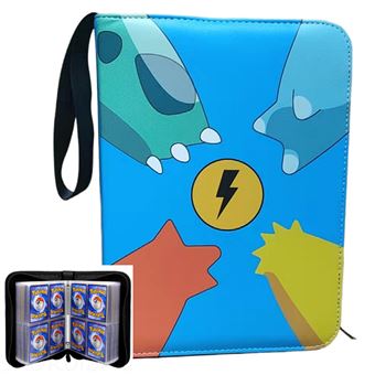 Álbum Pokémon TCG V-REEL | Couro PU com Zíper | 400 Cartas | HLX-014 - 1