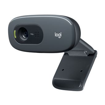 Webcam Logitech HD Webcam C270 | Preto - 1