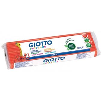 Plasticina Giotto Patplume 510102 | 350 g - Vermelho - 1