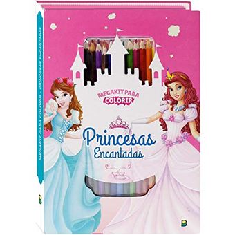 Megakit para Colorir: Princesas Encantadas - 1