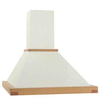 Exaustor de Parede Akpo WK-4 Rustica Eco | 60 cm | 450 m³/h | 61 dB | Bege, Madeira - 1