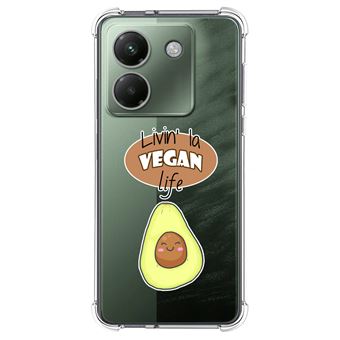 Capa Tumundosmartphone de silicone à prova de choque para Xiaomi Poco M7 Pro 5G | Vegan Life Design Drawings - 1