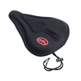 Cobertura de Gel PrimeMatik para Selim de Bicicleta Preto - 1