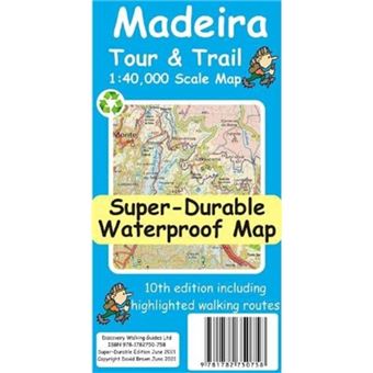Madeira Tour And Trail Map - 1
