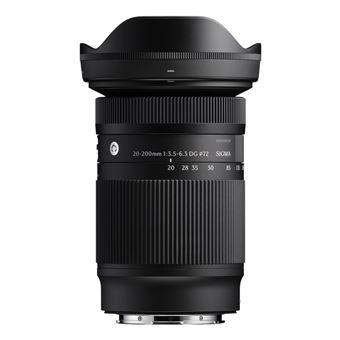 Lente de Máquina Fotográfica Sigma 20-200mm F3.5-6.3 DG Contemporary | Preto - 1