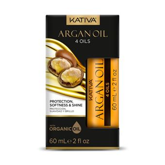 Óleo para O Cabelo KATIVA Argan Oil 4 Oils - 1
