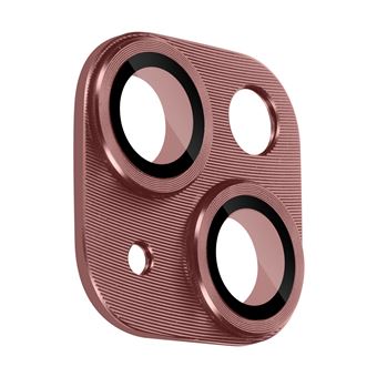 Película de Câmara Avizar para iPhone 14 e 14 Plus Vidro Temperado + liga de alumínio - Rosa - 1