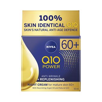 Creme de Noite NIVEA Q10 Power 60+ Replenishing Night Cream - 1