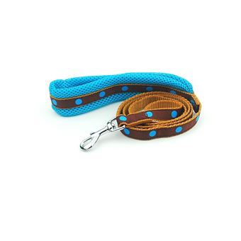 Trela de Cão Zhishang YN0062 Grande Ponto | 1.0 x 120 cm | Alça Acolchoada para Treino - Castanho - 1