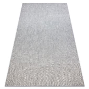 Tapete RugsX Sizal Flat 48663/037 | Prata Uniforme | 80X150 cm - 1