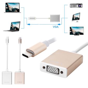 Adaptador Multi4you USB-C para VGA para Apple MacBook - 1