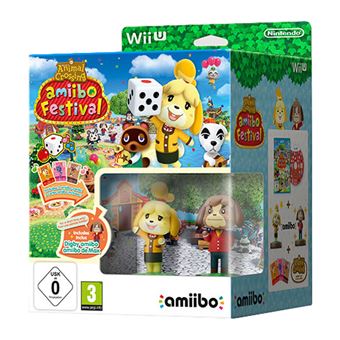 Videojogo Nintendo Animal Crossing: Amiibo Festival, Wii U + Amiibo Marie & Max - 1