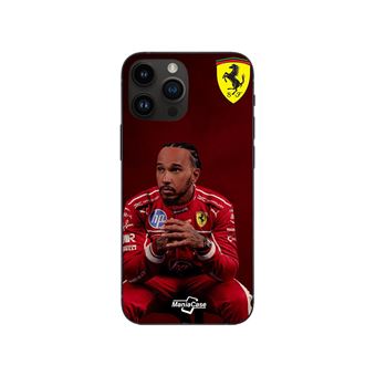 Capa Maniacase para Iphone 11 Pro | Hamilton Scuderia Ferrari papel de parede oficial - 1