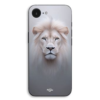 Capa Maniacase para Iphone Se 2024 Leão Branco - 1
