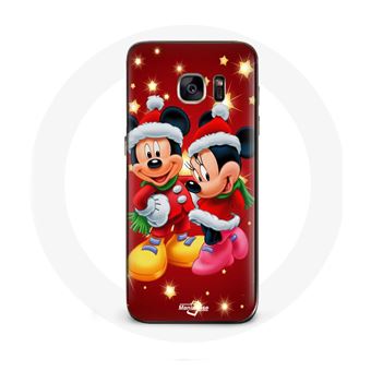 Capa Maniacase para Samsung Galaxy S7 Mickey Mouse eminnie Mouse O Dia de Natal - 1