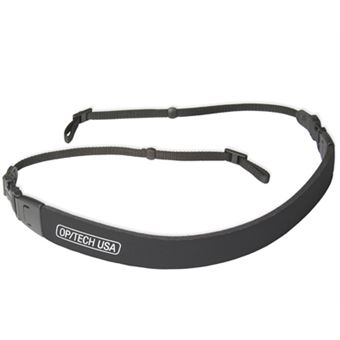 OP/TECH USA Fashion Strap - 3/8&quot; tira Câmara digital Neopreno, Nylon, Plástico Preto - 1