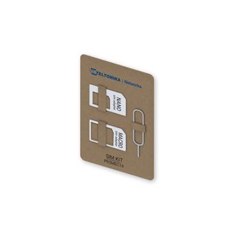 Adaptador de Cartão Sim Teltonika PR5MEC19 | Cinzento, Aço inoxidável - 1