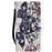 Capa Magunivers de PU 3D Borboleta e Flores com Suporte para Samsung Galaxy S10 5G_1