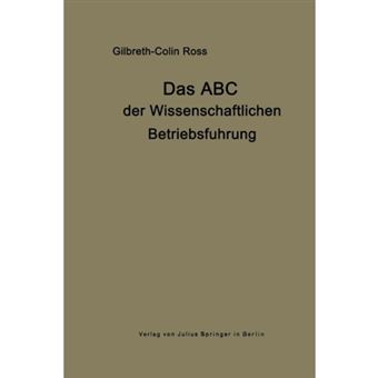 Das ABC Der Wissenschaftlichen Betriebsfuhrung - Primer of Scientific Management - Paperback / softback - 0 - 1