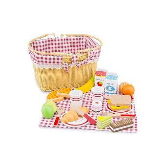 Cesto de picinic com acessórios New Classic Toys 10590 | 27 Peças - 1