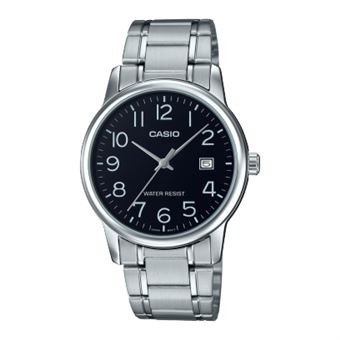 Relógio Casio Standard MTP-V002D-1B | Aço inoxidável - 1
