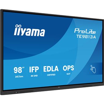 Ecrã de Sinalização iiyama TE9813A-B2AG | 4K UHD | 97,5'' - 1