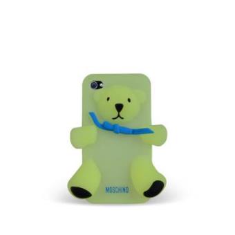 Moschino Capa Bear Gennarino iPhone 4/4S ( (Phosphorus Yellow) - 1