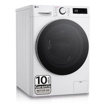 Máquina de Lavar e Secar Roupa LG F4DR6009A1W | 9/6 Kg | 1360 RPM | D | Branco - 1