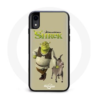 Capa Maniacase para Iphone X Shrek E Burro - 1