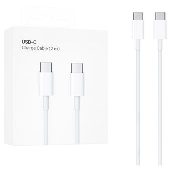 Cabo de Carregamento skyhe 1102 para Apple iPhone 16 PRO MAX | PD - Type-C | 2 m | Branco - 1